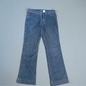 Eddie Bauer Wide Leg Flare Retro Jeans. Size 8